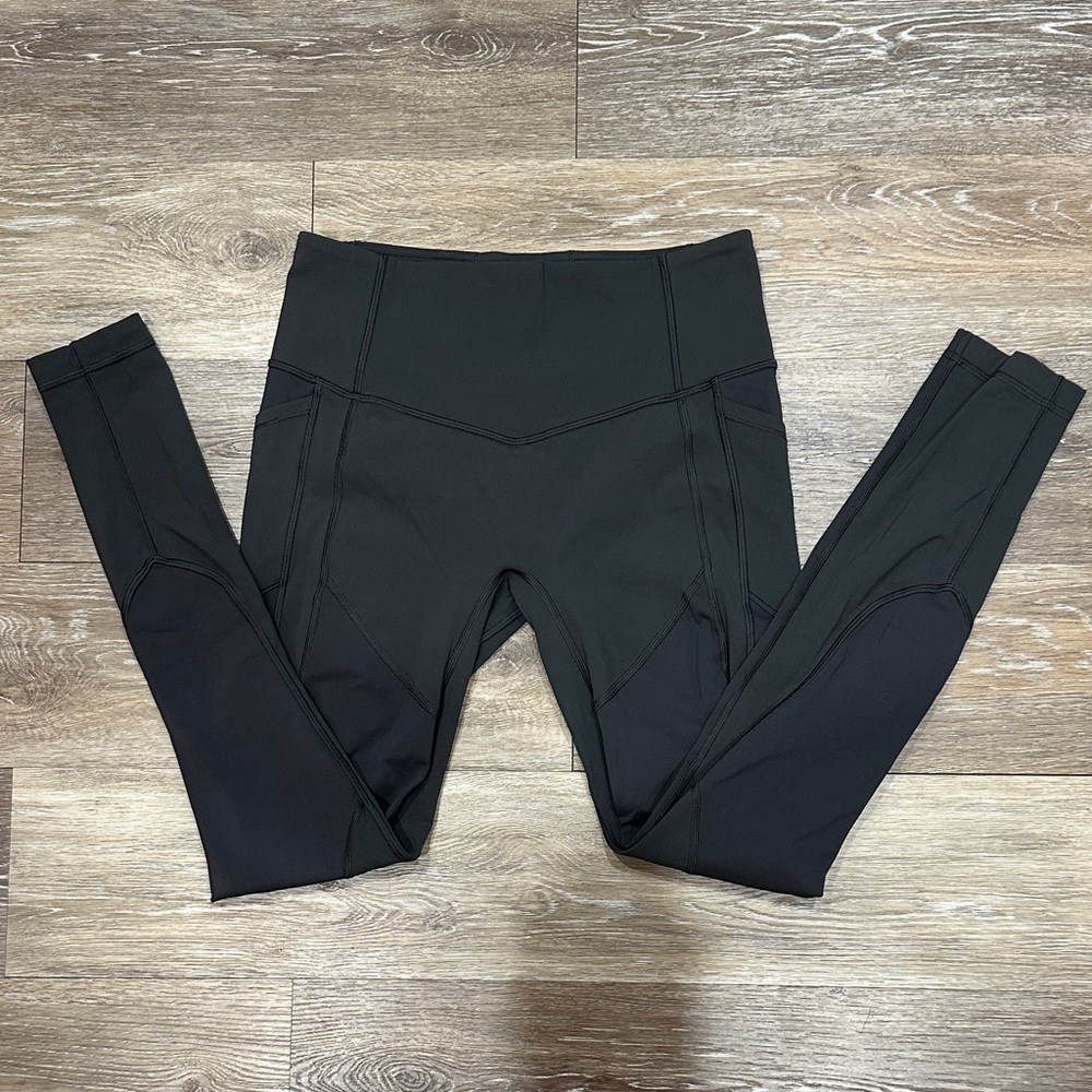 Great condition! Lululemon Dark Gray Leggings